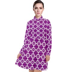 Pattern 305 Long Sleeve Chiffon Shirt Dress by GardenOfOphir