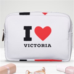 I Love Victoria Make Up Pouch (medium) by ilovewhateva