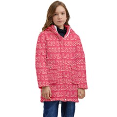 Pattern 317 Kid s Hooded Longline Puffer Jacket by GardenOfOphir