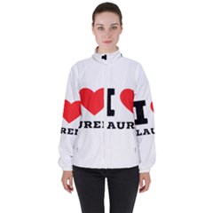 I Love Lauren Women s High Neck Windbreaker by ilovewhateva