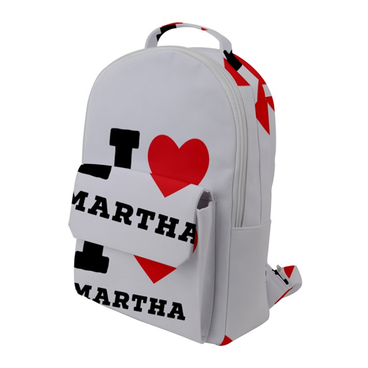 I love martha Flap Pocket Backpack (Large)