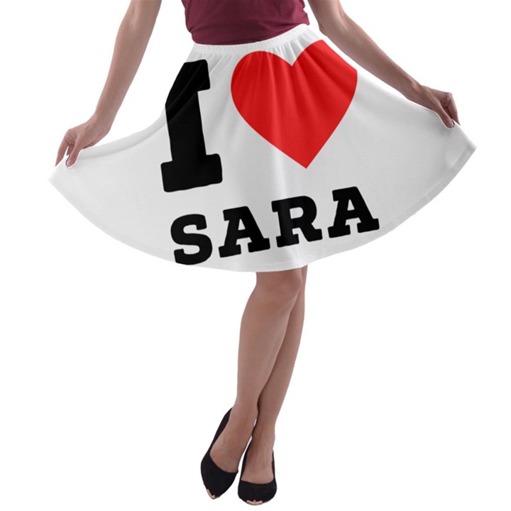 I love sara A-line Skater Skirt