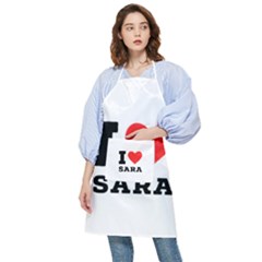 I Love Sara Pocket Apron by ilovewhateva