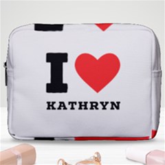 I Love Kathryn Make Up Pouch (large) by ilovewhateva