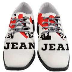 I Love Jean Women Heeled Oxford Shoes by ilovewhateva