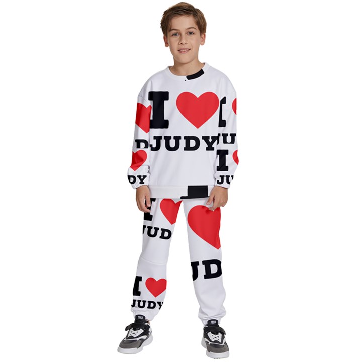 I love judy Kids  Sweatshirt set