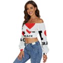 F386086d-cb60-4690-97fa-e262e383f966 Long Sleeve Crinkled Weave Crop Top View2