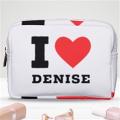 I Love Denise Make Up Pouch (medium) by ilovewhateva