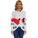 I love doris Long Sleeve Crew Neck Pullover Top View1