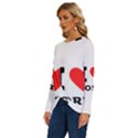 I love doris Long Sleeve Crew Neck Pullover Top View2