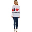 I love doris Long Sleeve Crew Neck Pullover Top View4