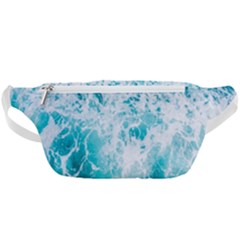 Tropical Blue Ocean Wave Waist Bag  by Jack14