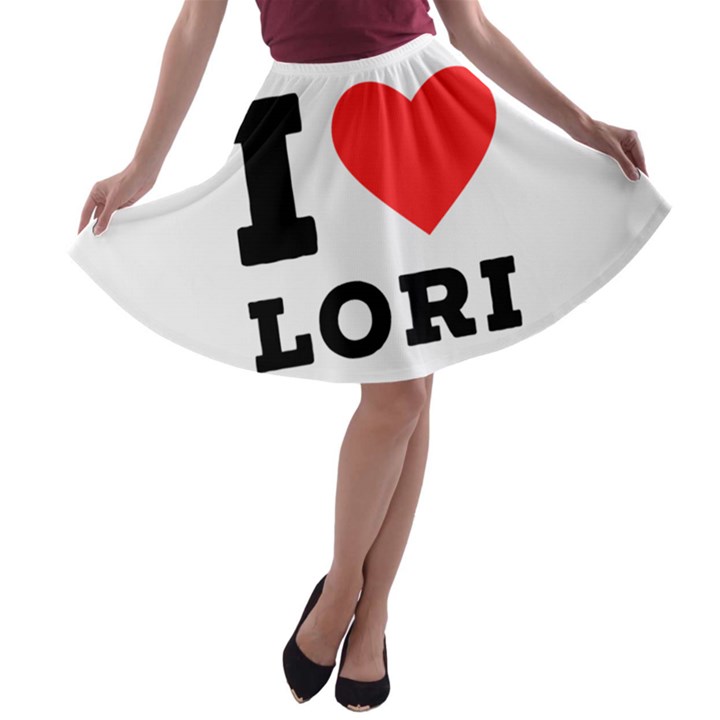 I love lori A-line Skater Skirt