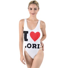 I Love Lori High Leg Strappy Swimsuit by ilovewhateva