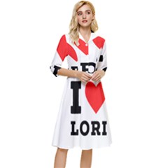 I Love Lori Classy Knee Length Dress by ilovewhateva