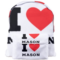 I Love Mason Giant Full Print Backpack by ilovewhateva