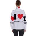 I love russell Women s High Neck Windbreaker View2