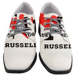 I Love Russell Women Heeled Oxford Shoes by ilovewhateva