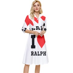 I Love Ralph Classy Knee Length Dress by ilovewhateva