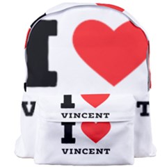 I Love Vincent  Giant Full Print Backpack by ilovewhateva