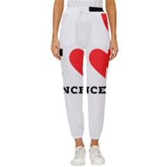 I Love Vincent  Women s Cropped Drawstring Pants by ilovewhateva