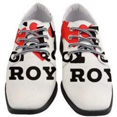 I Love Roy Women Heeled Oxford Shoes by ilovewhateva