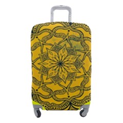 Mandala Vintage Painting Flower Luggage Cover (small) by Jancukart