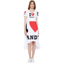 I Love Randy High Low Boho Dress by ilovewhateva