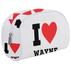 I Love Wayne Make Up Case (medium) by ilovewhateva