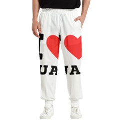 I Love Juan Men s Elastic Waist Pants by ilovewhateva