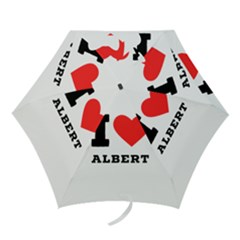 I Love Albert Mini Folding Umbrellas by ilovewhateva