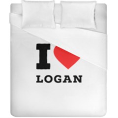 I Love Logan Duvet Cover (california King Size) by ilovewhateva