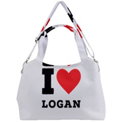 I Love Logan Double Compartment Shoulder Bag by ilovewhateva