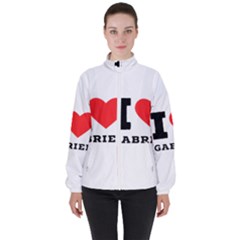 I Love Gabriel Women s High Neck Windbreaker by ilovewhateva