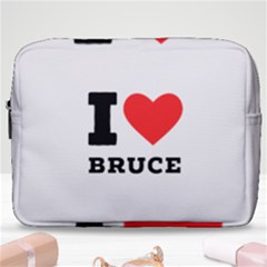 I Love Bruce Make Up Pouch (large) by ilovewhateva