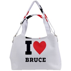 I Love Bruce Double Compartment Shoulder Bag by ilovewhateva