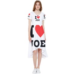 I Love Joe High Low Boho Dress by ilovewhateva