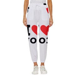 I Love Joe Women s Cropped Drawstring Pants by ilovewhateva