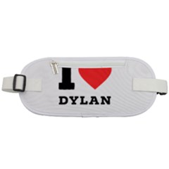 I Love Dylan  Rounded Waist Pouch by ilovewhateva