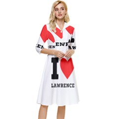 I Love Lawrence Classy Knee Length Dress by ilovewhateva