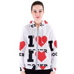 I Love Roger Women s Zipper Hoodie by ilovewhateva