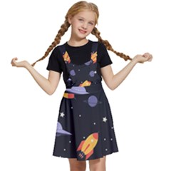 Cosmos Kids  Apron Dress by nateshop