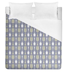 Spatula Spoon Pattern Duvet Cover (queen Size) by GardenOfOphir