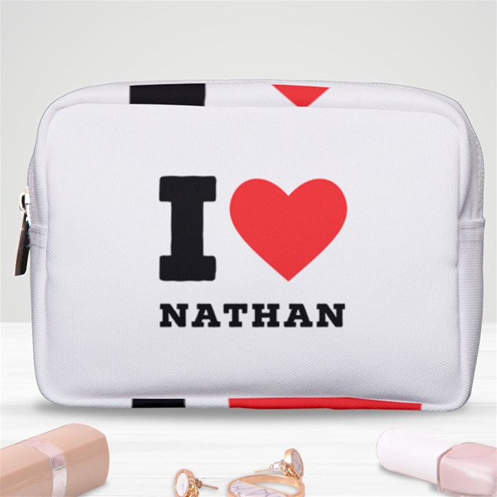 I love nathan Make Up Pouch (Medium)