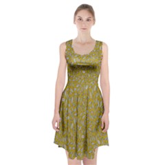 Leaves-014 Racerback Midi Dress by nateshop