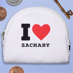 I Love Zachary Horseshoe Style Canvas Pouch by ilovewhateva