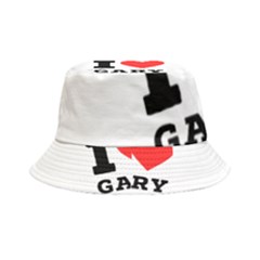 I Love Gary Inside Out Bucket Hat by ilovewhateva