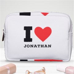 I Love Jonathan Make Up Pouch (medium) by ilovewhateva