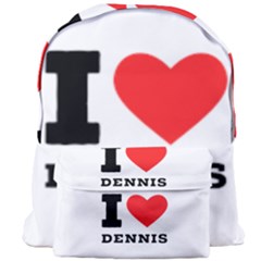 I Love Dennis Giant Full Print Backpack by ilovewhateva