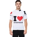 I love stephen Men s Short Sleeve Rash Guard View1